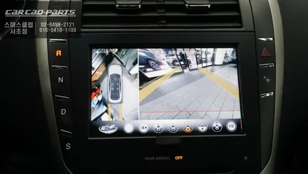 2015년식 링컨MKZ SYNC2차량 순정 모니터와 고화질 연동과 PAS연동 그리고 터치 연동되는 3D어라운드뷰 시공. / 서울 서초, 반포, 강남