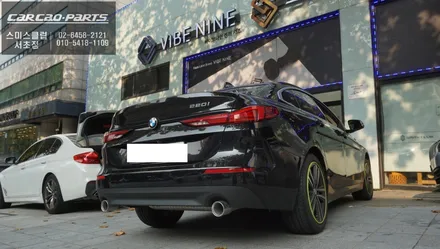 2022년식 BMW220I차량에 빠져 있는 측후방센서 인기 안전옵션 기능 튜닝 작업. / 서울 서초, 반포, 강남