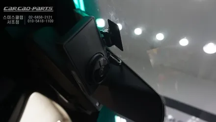 편리한 승,하차를 위한 사이드스텝과 사각지대 영역을 볼 수 있는 BSM광각미러 그리고 LXQ500블랙박스 시공 / 포드 / 익스플로러 6세대 / 서울 서초, 반포, 강남