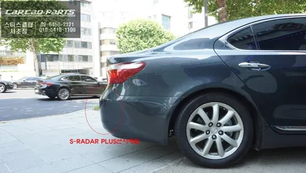 렉서스LS460차량 광각미러와 속도 연동 가능한 S-RADAR PLUS센서 조합 측후방센서 튜닝. / 서초구 서초동