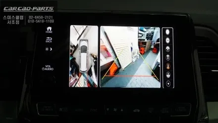 하늘에서 내 차량 주변 장애물을 본다! 혼다 오딧세이 3D어라운드뷰 튜닝과 시야 확보를 위한 광각미러 장착. / 서초구 서초동