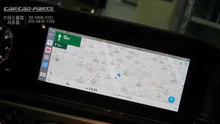 지바겐 프리미엄 아이나비QXD1 PLUS블랙박스와 셀링크네오8+슬림 보조배터리 그리고 카링킷프로2 에어터치 연동 작업. / 서초구 서초동