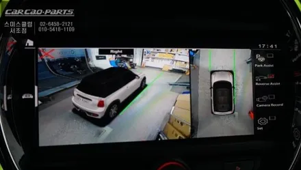 차량주변 360도 장애물을 확인할 수 있는 미니3D어라운드뷰 기능과 충돌 예방을 위한 측후방센서 튜닝. / 서초구 서초동