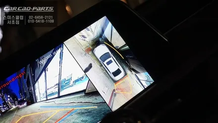 초보도 안심 주차! 7세대 렉서스ES300h차량 한눈에 주변 상황을 보는 3D어라운드뷰 시스템. / 서초구 서초동