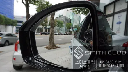 측후방센서와 광각미러 작업으로 레인지로버 이보크 차량의 안보이던 측후방 사각지대 정복완료! / 서울 서초, 반포, 강남