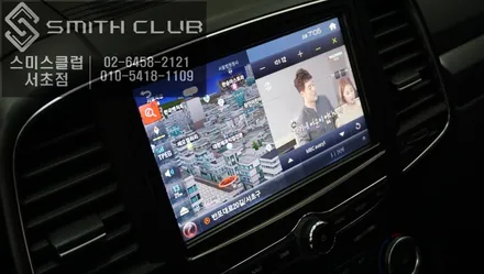 QM6차량에 안드로이드 OS를 내장한 \