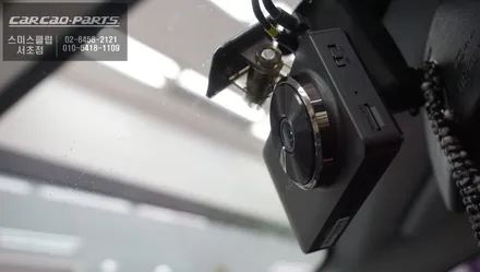 푸조 208 차량에 파인드라이브 LX2000 블랙박스와 셀링크B 보조배터리 작업 / 서울 서초, 반포, 강남