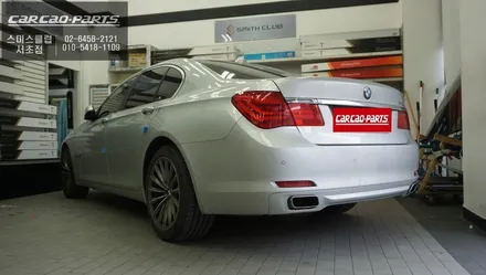 BMW740D차량에 빠져있는 사각지대 경고시스템 측후방센서 시공. / 서울 서초, 반포, 강남