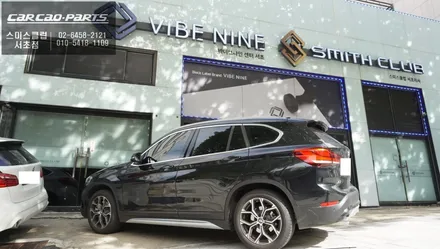 가장 순정답게 속도 연동되는 BMW X1차량 사각지대 경고시스템 측후방센서 안전옵션 튜닝. / 서울 서초, 반포, 강남