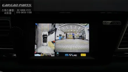 2021년 니로<NIRO>순정모니터와 고화질 연동과 4채널 영상 녹화 가능한 S-VUE<슈퍼뷰> 어라운드뷰 튜닝. / 서울 서초, 반포, 강남