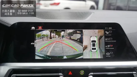 BMW420I컨버터블 순정 답게 시공되는 3D플러스뷰 시공과 조수석 시트를 제어하는 워크인 스위치 튜닝. / 서울 서초, 반포, 강남