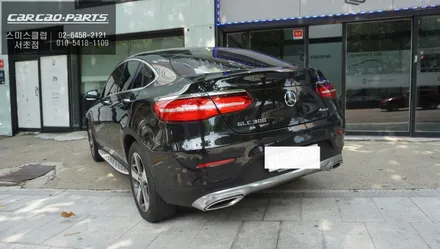 벤츠GLC300차량 순정 모니터에서 티맵, 카카오맵을 연동해서 사용할 수 있는 카플레이 솔루션 매립 시공. / 서울 서초, 반포, 강남
