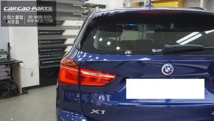 사각지대 영역을 볼 수 있는 BSM광각미러와 S-RADAR PLUS센서 조합 BMW X1 측후방센서 튜닝. / 서울 서초, 반포, 강남