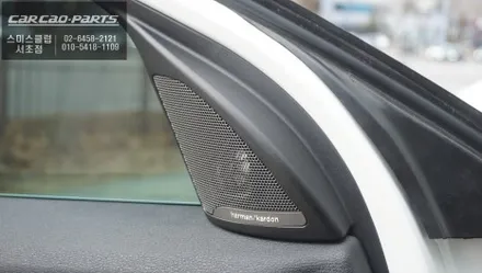 BMW X2차량 측후방센서 안전옵션 튜닝과 음질 개선을 위한 하만카돈 트위터와 AVI스피커 장착. / BMW / X2 / 서울 서초, 반포, 강남