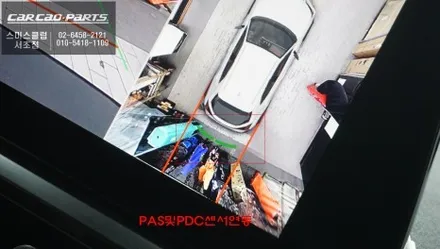 2024년식 렉서스UX250h 순정 싱크로율이 높고 고화질 연동되는 3D어라운드뷰 프리미엄 주차옵션. / 서울 서초, 반포, 강남