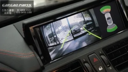 BMW Z4차량 음성과 조그다이얼로 제어할 수 있는 카플레이 모듈및 후방카메라 장착. / 서초구 서초동