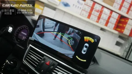 벤츠E300차량 A/S보장되는 카카오파츠 12.3인치 에스플레이[S-PLAY]안드로이드 모니터 장착. / 서초구 서초동