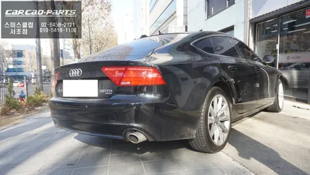 아우디A7차량 인기 아이템! 다양한 어플 구현및 카플레이 기능이 탑재가 된 12.3인치 에스플레이[S-PLAY]장착. / 서초구 서초동