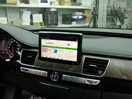AUDI A8 HDMI 고해상도 아이나비X1 CUBE 셋탑형 순정터치 연동. / 서초구 서초동