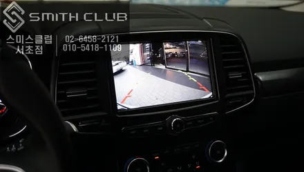 QM6차량에 안드로이드 OS를 내장한 \