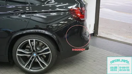 BMW X5 차량에 공기청정기 아이퓨리 제품과 광각미러와 연동되는 측후방감지기(S-RADER센서)장착 작업!! / 서울 서초, 반포, 강남