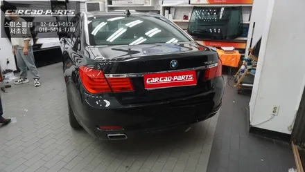 BMW740LI차량 안드로이드 셋탑 M2C-200A카블릿 매립과 편의옵션 컴포트엑서스 시공. / 서울 서초, 반포, 강남