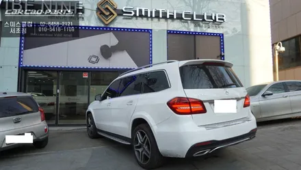 벤츠GLS350 티맵, 넷플릭스 구현현되는 M2C-200A셋탑과 순정 리어모니터 연동작업. / 서울 서초, 반포, 강남