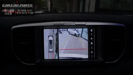 주차의 달인이 될 수 있는 방법! 스포티지 3D플러스뷰 프리미엄 주차옵션 튜닝작업. / 서울 서초, 반포, 강남