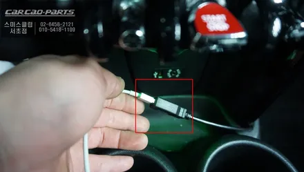 미니NBT 순정 모니터 노시그널 현상 수리! 티맵과 카카오맵을 사용할 수 있는 카플레이 모듈로 업그레이드 시공. / 서울 서초, 반포, 강남