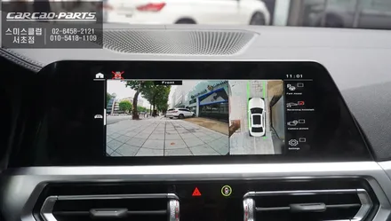 BMW420I컨버터블 순정 답게 시공되는 3D플러스뷰 시공과 조수석 시트를 제어하는 워크인 스위치 튜닝. / 서울 서초, 반포, 강남