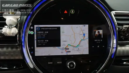 2022년식 미니 클럽맨 차선변경시 큰 도움이되는 측후방센서 안전옵션과 안드로이드 오토 기능. / 서울 서초, 반포, 강남