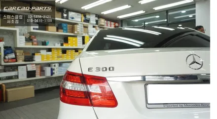 벤츠E300차량 A/S보장되는 카카오파츠 12.3인치 에스플레이[S-PLAY]안드로이드 모니터 장착. / 서초구 서초동