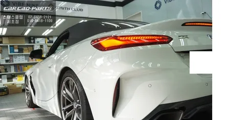 BMW Z4차량에 최적화된 3D맥스프로 어라운드뷰 주차옵션 튜닝 작업. / 서초구 서초동