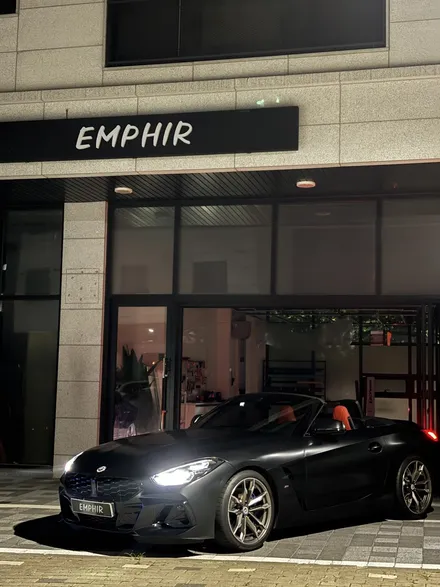 김포 사틴블랙 랩핑. BMW Z4 사틴블랙 전체랩핑 후기 / 경기 김포