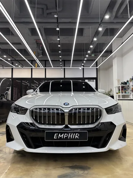 일산 랩핑 추천 엠피르, BMW 530e 그릴 크롬죽이기 퀄리티 비교 / 경기 김포