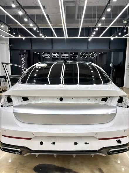 KIA .K5 DL3 오토벨벳 사틴실버 전체랩핑 .사이버틱한 모습으로   도장보다 더 순정같이  .김포랩핑 강서 랩핑 서울 랩핑 도 / 경기 김포