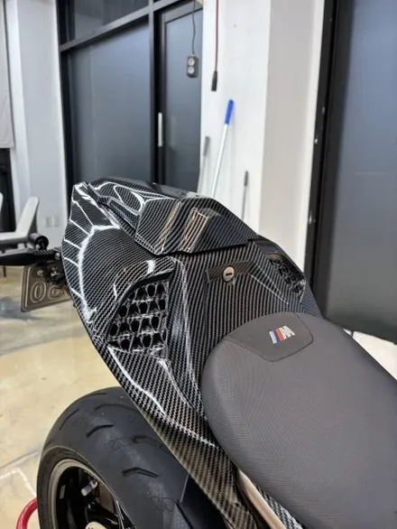 S1000RR 무광 크롬 다크그린 전체랩핑. 김포 인천 바이크에 변화를 주는 가장 확실한 방법. / 경기 김포