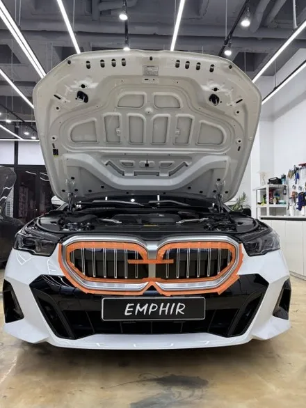 일산 랩핑 추천 엠피르, BMW 530e 그릴 크롬죽이기 퀄리티 비교 / 경기 김포