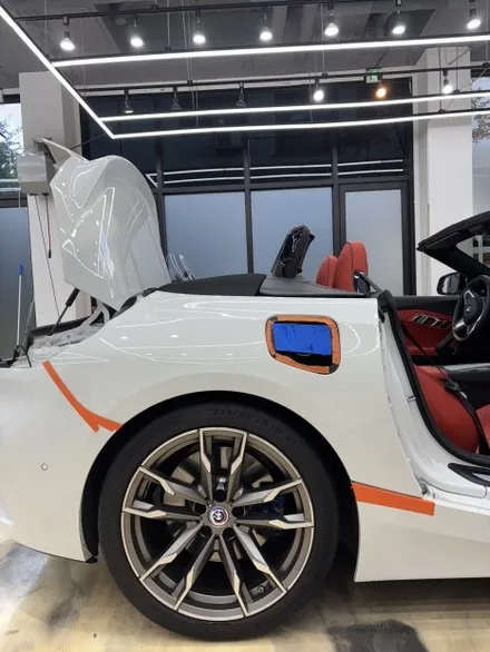김포 사틴블랙 랩핑. BMW Z4 사틴블랙 전체랩핑 후기 / 경기 김포