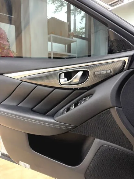 INFINITI 인피니티 Q50 청량한 블루로 전체랩핑 재탄생. 오토벨벳 코발트 블루 김포랩핑. / 경기 김포