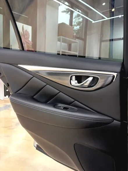 INFINITI 인피니티 Q50 청량한 블루로 전체랩핑 재탄생. 오토벨벳 코발트 블루 김포랩핑. / 경기 김포