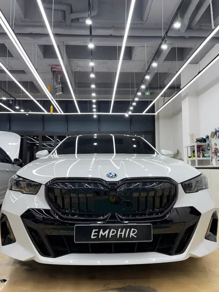 일산 랩핑 추천 엠피르, BMW 530e 그릴 크롬죽이기 퀄리티 비교 / 경기 김포