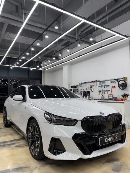 일산 랩핑 추천 엠피르, BMW 530e 그릴 크롬죽이기 퀄리티 비교 / 경기 김포