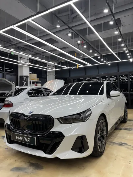 일산 랩핑 추천 엠피르, BMW 530e 그릴 크롬죽이기 퀄리티 비교 / 경기 김포