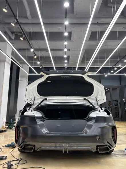 김포 사틴블랙 랩핑. BMW Z4 사틴블랙 전체랩핑 후기 / 경기 김포