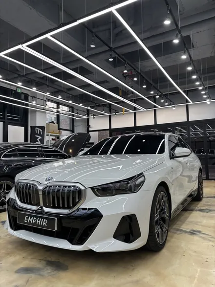일산 랩핑 추천 엠피르, BMW 530e 그릴 크롬죽이기 퀄리티 비교 / 경기 김포