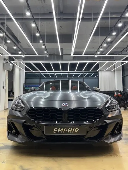 김포 사틴블랙 랩핑. BMW Z4 사틴블랙 전체랩핑 후기 / 경기 김포