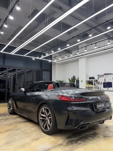 김포 사틴블랙 랩핑. BMW Z4 사틴블랙 전체랩핑 후기 / 경기 김포