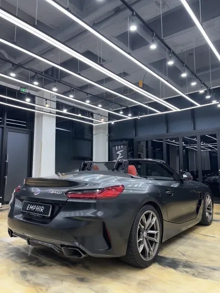 김포 사틴블랙 랩핑. BMW Z4 사틴블랙 전체랩핑 후기 / 경기 김포