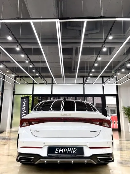 KIA .K5 DL3 오토벨벳 사틴실버 전체랩핑 .사이버틱한 모습으로   도장보다 더 순정같이  .김포랩핑 강서 랩핑 서울 랩핑 도 / 경기 김포